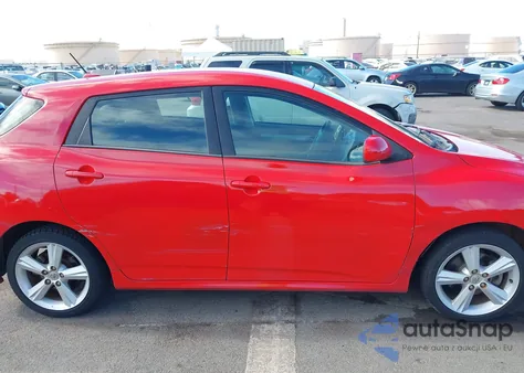 2009 Toyota Matrix S z USA, uszkodzony, nr VIN 2T1KE40E89C011652